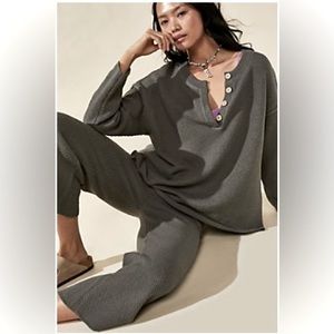 NWT Free People Hailey Sweater Set